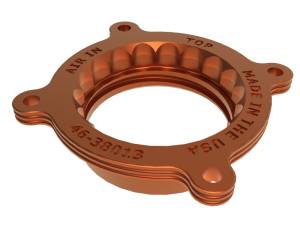 aFe - aFe Silver Bullet Throttle Body Spacers TBS 22-23 Toyota GR86 H4-2.4L - Orange 46-38013 - Image 1