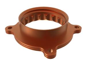 aFe - aFe Silver Bullet Throttle Body Spacers TBS 22-23 Toyota GR86 H4-2.4L - Orange 46-38013 - Image 4