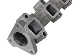 aFe - aFe Power BladeRunner Ported Ductile Iron Exhaust Manifold 01-16 GM Diesel Trucks V8-6.6L (td) 46-40024 - Image 6