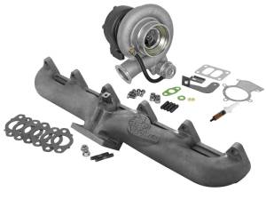 aFe - aFe Power Bladerunner Turbocharger w/ Exhaust Manifold 98.5-02 Dodge Diesel Trucks L6-5.9 (td) 46-60060-MB - Image 1