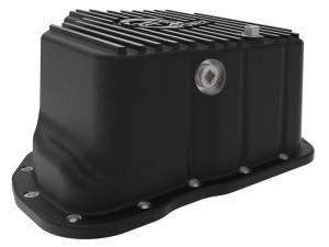 aFe - aFe POWER GM Diesel Trucks 01-10 V8-6.6L (td) Pro Series Engine Oil Pan Black w/ Machined Fins 46-71070B - Image 5