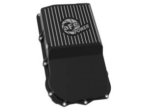 aFe - aFe 18-25 Jeep Wrangler JL V6 Transmission Pan - Black w/ Machined Fins 46-71300B - Image 2