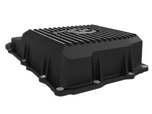 aFe - aFe 18-25 Jeep Wrangler JL V6 Transmission Pan - Black w/ Machined Fins 46-71300B - Image 4
