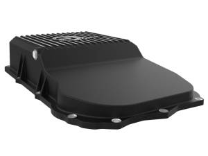 aFe - aFe 18-25 Jeep Wrangler JL V6 Transmission Pan - Black w/ Machined Fins 46-71300B - Image 5