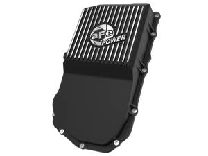 aFe - aFe POWER 21-24 RAM 1550 TRX Pro Series Transmission Pan Black w/ Machined Fins 46-71310B - Image 1