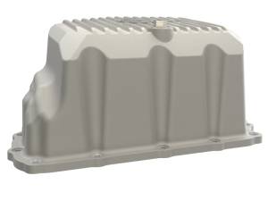 aFe - aFe GM Diesel Trucks 17-19 V8-6.6L L5P POWER Street Series Engine Oil Pan Raw w/ Machined Fins 46-71360A - Image 5