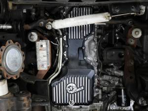 aFe - aFe 17-19 GM Diesel V8-6.6L L5P Engine Oil Pan w/ Machined Fins 46-71360B - Image 2