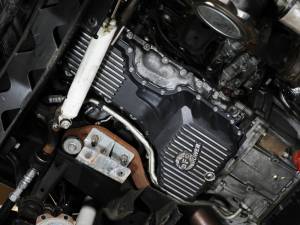 aFe - aFe 17-19 GM Diesel V8-6.6L L5P Engine Oil Pan w/ Machined Fins 46-71360B - Image 3