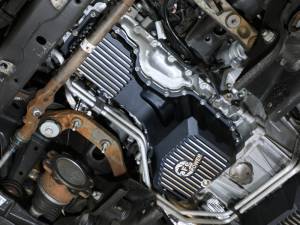 aFe - aFe 20-25 GM Diesel V8-6.6L L5P Engine Oil Pan w/ Machined Fins 46-71370B - Image 3