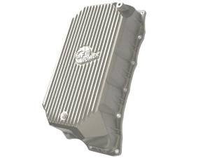 aFe - aFe GM Diesel Trucks 20-25 V8-6.6L L5P POWER Street Series Transmission Pan Raw w/ Machined Fins 46-71380A - Image 1