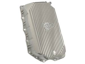 aFe - aFe GM Diesel Trucks 20-25 V8-6.6L L5P POWER Street Series Transmission Pan Raw w/ Machined Fins 46-71380A - Image 2
