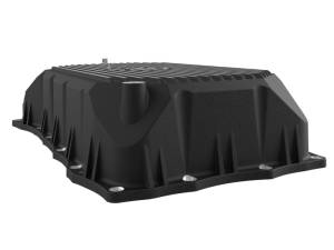 aFe - aFe 20-25 GM Diesel V8-6.6L L5P Transmission Pan w/ Machined Fins - Black 46-71380B - Image 6
