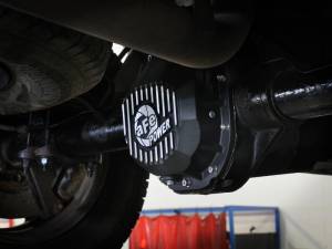 aFe - aFe 90-14 Ford F-150 Rear Differential Cover - Black w/ Machined Fins 46-71410B - Image 4