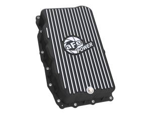 aFe - aFe 20-26 GM Trucks L6 3.0L Transmission Pan - Black w/ Machined Fins 46-71420B - Image 5