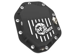 aFe - aFe 19-25 GM Trucks Front Diff Cover - Black w/ Machined Fins 46-71430B - Image 5