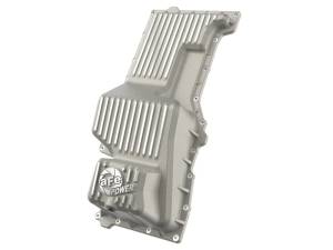 aFe - aFe 20-25 GM Trucks Engine Oil Pan - Raw w/ Machined Fins 46-71440A - Image 1