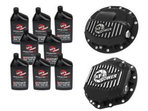 aFe - aFe Power Front/Rear Diff Cover Kit w/ Oil 19-25 Dodge L6 Trucks (AAM 9.25-12 & AAM 11.5/12-14) 46-7702AB - Image 1