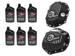 aFe - aFe Power Front/Rear Diff Cover Kit w/ Oil 11-19 GM Diesel Trucks V8 (AAM 9.25-12 & AAM 11.5-14) 46-7707AB - Image 1