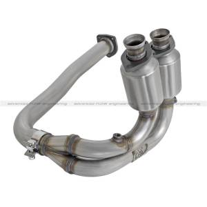 aFe - aFe Power Direct Fit 409 SS Front Left Catalytic Converter 05-11 Toyota Tacoma V6-4.0L 47-46008 - Image 2