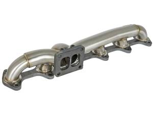 aFe - aFe Twisted Steel Header w/ T4 Turbo Manifold 03-07 Dodge Diesel L6-5.9L 48-32018 - Image 4