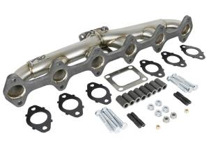 aFe - aFe Twisted Steel Header Turbo Manifold (T4) 98.5-02 Dodge Diesel Trucks L6 5.9L (td) 48-32019 - Image 2
