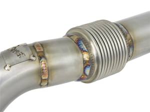 aFe - aFe Twisted Steel Power Package Up-Pipes / Manifold 08-10 Ford Diesel Trucks V8 6.4L (td) 48-33016-PK - Image 5
