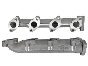 aFe - aFe Twisted Steel Power Package Up-Pipes / Manifold 08-10 Ford Diesel Trucks V8 6.4L (td) 48-33016-PK - Image 6