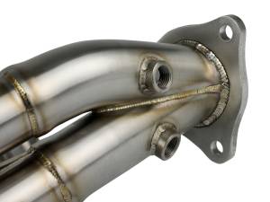 aFe - aFe Twisted 304SS Header 2020 Chevy Corvette (C8) 6.2L V8 - Brushed 48-34148-H - Image 9