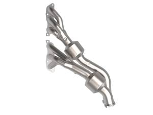aFe - aFe 98-05 Lexus GS300 / 01-05 Lexus IS300 Twisted Steel 304 Stainless Steel Header w/ Cat 48-36017-HC - Image 2