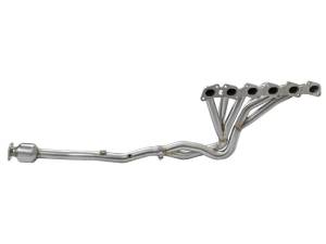 aFe - aFe Power Twisted Steel Long Tube Header & Connection Pipes (Street Series) 01-16 Nissan Patrol 48-36105-YC - Image 3