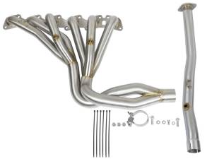 aFe - aFe Twisted Steel Tri-Y Headers/Connection Pipes (Race) 01-16 Nissan Patrol (Y61) 4.8L 48-36105-YN - Image 7