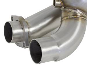 aFe - aFe Twisted Steel Headers (Catted) 01-06 BMW M3 L6-3.2L S54 48-36314-HC - Image 5