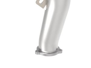 aFe - aFe 09-16 Audi A4/A5 (B8) L4-2.0L (t) Twisted Steel 3in. Downpipe - 304 Stainless w/ Cat 48-36410-YC - Image 4