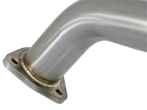 aFe - aFe Power Elite Twisted Steel 16-17 Honda Civic I4-1.5L (t) 2.5in Rear Down-Pipe Mid-Pipe 48-36605 - Image 5