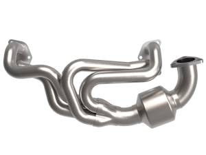 aFe - aFe Twisted Steel 304 Stainless Steel Header w/ Cat 13-19 Subaru Outback H4-2.4L 48-36804-HC - Image 5
