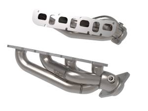 aFe - aFe 21-22 Jeep Wrangler 392 Twisted Steel Header 1-7/8 IN to 2-3/4 IN 304 w/ Raw Finish 48-38031 - Image 4