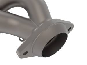 aFe - aFe Twisted Steel Shorty Header 11-17 Ford Mustang V6-3.7L - Titanium Coat Finish 48-43031-T - Image 2