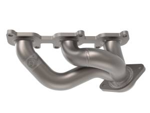aFe - aFe Twisted Steel Shorty Header 11-17 Ford Mustang V6-3.7L - Titanium Coat Finish 48-43031-T - Image 4