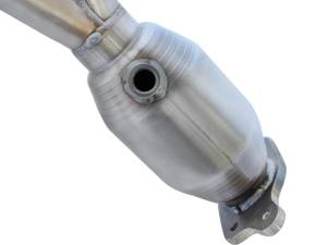 aFe - aFe 05-11 Toyota Tacoma V6-4.0L Twisted Steel 409 Stainless Steel Long Tube Header w/ Cat 48-46001-1HC - Image 4