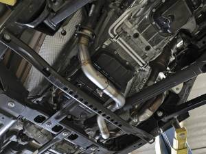 aFe - aFe POWER Twisted Steel Y-Pipe 2-1/4in 409 SS Exhaust System 2018 Jeep Wrangler (JL) V6-3.6L 48-48026 - Image 2