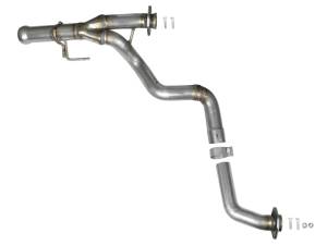 aFe - aFe POWER Twisted Steel Y-Pipe 2-1/4in 409 SS Exhaust System 2018 Jeep Wrangler (JL) V6-3.6L 48-48026 - Image 6