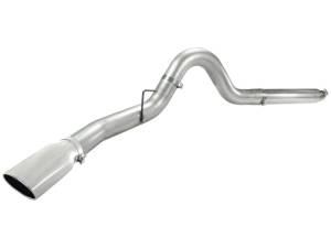 aFe - aFe Atlas 5in DPF-Back Aluminized Steel Exh Sys, Ford Diesel Trucks 08-10 V8-6.4L (td) Polished tip 49-03054-P - Image 4