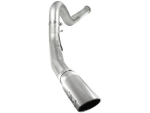 aFe - aFe Atlas 5in DPF-Back Aluminized Steel Exh Sys, Ford Diesel Trucks 11-14 v8-6.7L (td) Polished tip 49-03055-P - Image 2