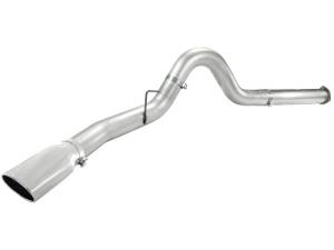 aFe - aFe Atlas 5in DPF-Back Aluminized Steel Exh Sys, Ford Diesel Trucks 11-14 v8-6.7L (td) Polished tip 49-03055-P - Image 4