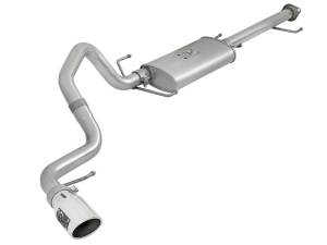 aFe - aFe Scorpion 2-1/2in Alum Steel Cat-Back Exhaust w/ Polished Tips 07-17 Toyota FJ Cruiser V6 4.0L 49-06039-P - Image 1