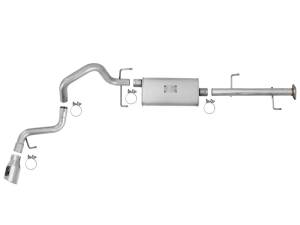 aFe - aFe Scorpion 2-1/2in Alum Steel Cat-Back Exhaust w/ Polished Tips 07-17 Toyota FJ Cruiser V6 4.0L 49-06039-P - Image 5