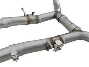 aFe - aFe MACH Force-Xp 3in 304 SS Cat-Back Exhaust 15-20 Dodge Charger Hellcat V8-6.2L/6.4L w/o Muffler 49-32070NM - Image 4