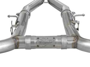 aFe - aFe MACH Force-Xp 3in 304 SS Cat-Back Exhaust 15-20 Dodge Charger Hellcat V8-6.2L/6.4L w/o Muffler 49-32070NM - Image 5