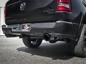 aFe - aFe Gemini XV 3in 304 SS Cat-Back Exhaust 19-21 Ram 1500 V8 5.7L Hemi w/ Black Tips 49-32081-B - Image 6