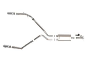 aFe - aFe Gemini XV 3in 304 SS Cat-Back Exhaust 19-21 Ram 1500 V8 5.7L Hemi w/ Polish Tips 49-32081-P - Image 8